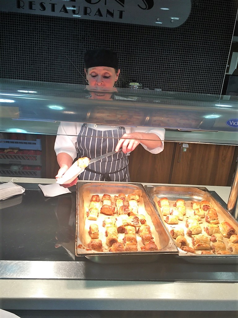 BKP Sausage rolls for residents and care staff Nov 20 2