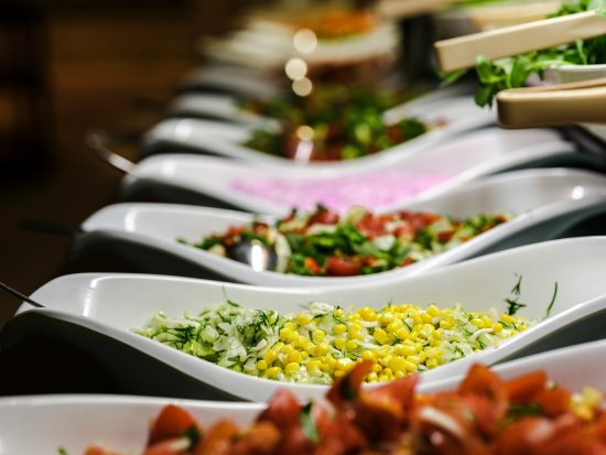 Various salad bowls