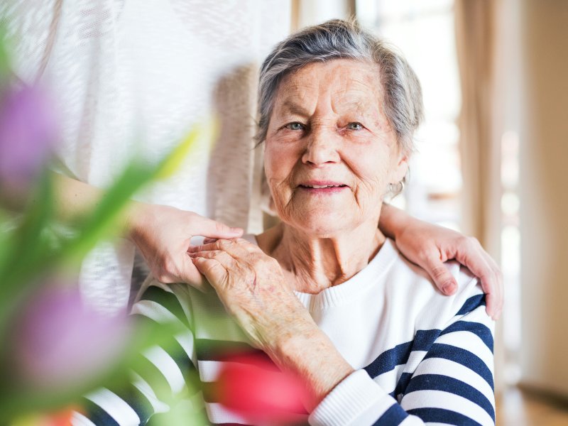 Female Resident feeling supported
